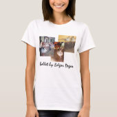 3 verschillende Vintage Balletkunst van Edgar Dega T-shirt (Voorkant)