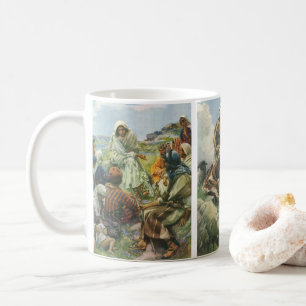3 verschillende vintage religieuze ontwerpen van C Koffiemok