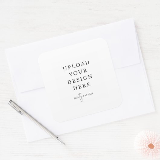 3" vierkant label (Envelop)