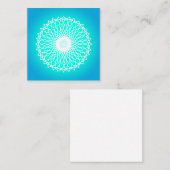 3 VIERKANTE VISITEKAARTJE (Voorkant / Achterkant)