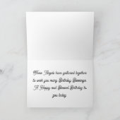 3 Vintage Engelen Verjaardagskaart Kaart (Binnen)