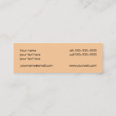 3 Visitekaartje vogels (Achterkant)