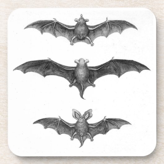 3 vlekken  Kunstdrukset Onderzetter (Voorkant)