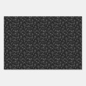 3 Vloerbladen van ASL - wit, rug en groen Inpakpapier Vel (Voorkant 2)