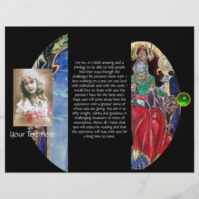 3-voudige brochure NEUROMANCER (Voorkant)