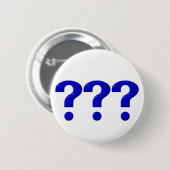 3 Vragenmerken Ronde Button 5,7 Cm (Voorkant /achterkant)