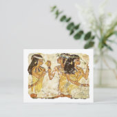 3 vrouwen briefkaart (Staand voorkant)