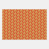 3 W/h3 Gold Chinees tapijtjaar kies C Inpakpapier Vel (Voorkant 3)