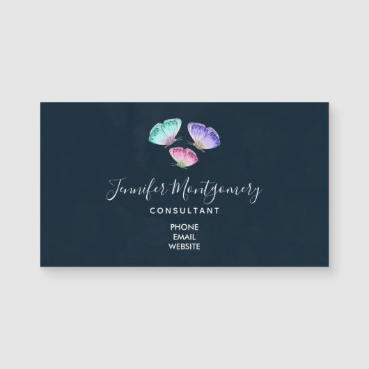 3  Waterverf van astel Butterflies (Voorkant)