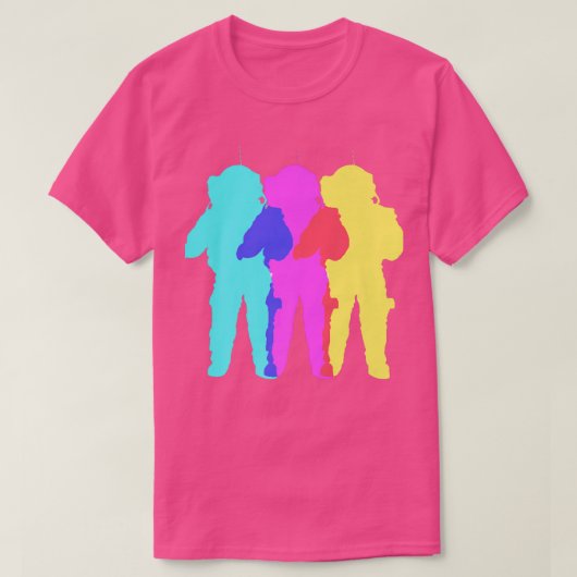 3 Way Astronaut T-shirt (Design voorkant)
