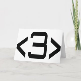 <3>Wederkerige liefde - Internet meme hart Feestdagen Kaart