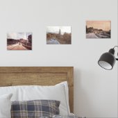 3 Wegen Waterverf Print Set (Slaapkamer)