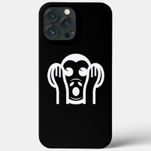 3 Wijze Apen Kikazaru 聞かざる Hoor GEEN Kwaad Emoji Case-Mate iPhone Case