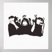 3 wijze apen! poster (Voorkant)