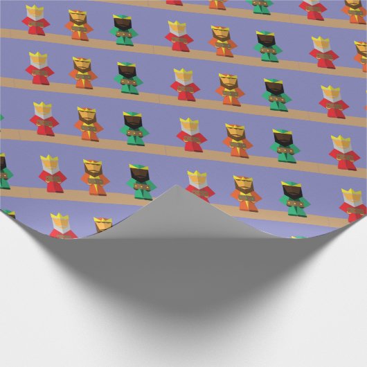 3 Wijze Mannen Cadeaupapier (Hoek)