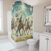 3 Wijze mannen Douchegordijn (In situ)