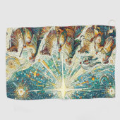 3 Wijze mannen Golfhanddoek (Horizontaal)