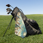 3 Wijze mannen Golfhanddoek (Groen)