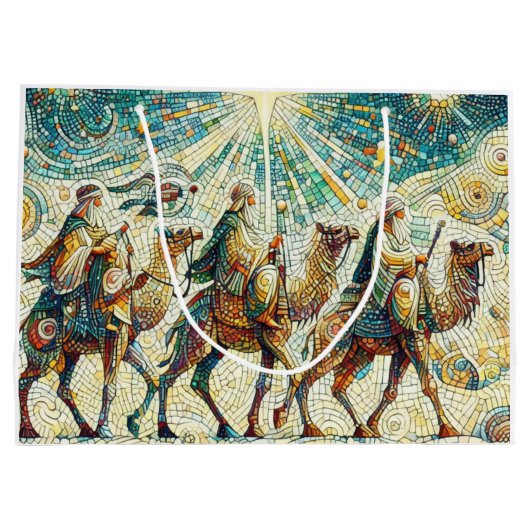 3 Wijze mannen Groot Cadeauzakje (Achterkant)