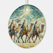 3 Wijze mannen Keramisch Ornament (Links)