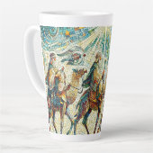 3 Wijze mannen Latte Mok (Linkerhoek)