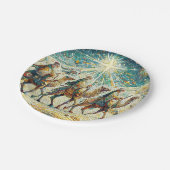 3 Wijze mannen Papieren Bordje (Gekanteld)