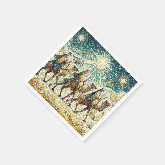 3 Wijze mannen Servet (Hoek)