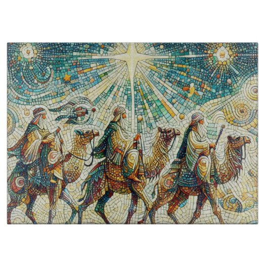 3 Wijze mannen Snijplank (Voorkant)