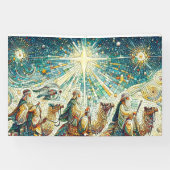 3 Wijze mannen Spandoek (Horizontaal)