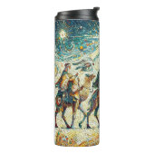 3 Wijze mannen Thermosbeker (Gedraaid links)