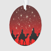 3 wijze mannen versieren ornament (voorkant)