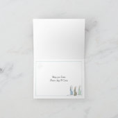 3 Wijzen Kerstmis Religieus, gevouwen, Kaart (Binnen)