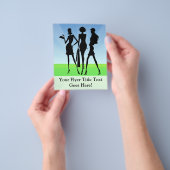 3 Winkelvrouwen vrienden Flyer (Hand)