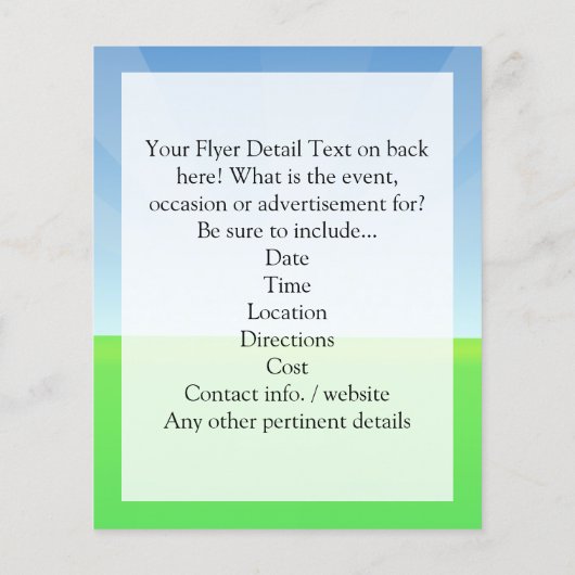 3 Winkelvrouwen vrienden Flyer (Achterkant)