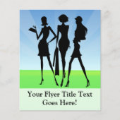 3 Winkelvrouwen vrienden Flyer (Voorkant)