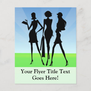 3 Winkelvrouwen vrienden Flyer