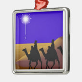 3 Wise Mannen kerstversieringen Metalen Ornament (Links)
