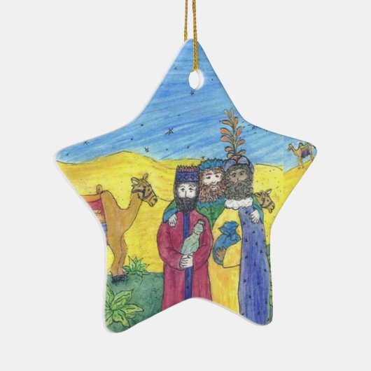 3 Wise Men CHRISTmas ornament personalize (Rechts)
