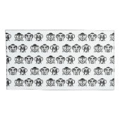 3 Wise Monkeys Emoji Kussensloop (Achterkant-Rechts)