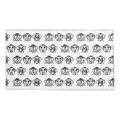 3 Wise Monkeys Emoji Kussensloop (Achterkant-Links)