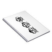 3 Wise Monkeys Emoji Notitieboek (Rechterzijde)