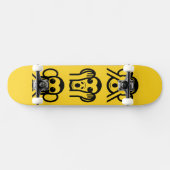 3 Wise Monkeys Emoji Persoonlijk Skateboard (Horizontaal)
