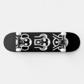 3 Wise Monkeys Emoji Persoonlijk Skateboard (Horizontaal)