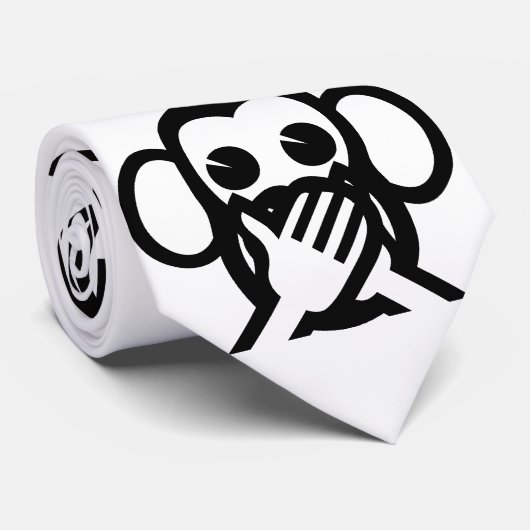 3 Wise Monkeys Emoji Stropdas (Opgerold)