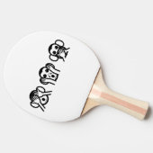 3 Wise Monkeys Emoji Tafeltennisbatje (Zijkant)