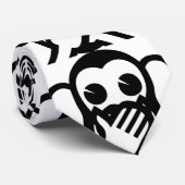 3 Wise Monkeys Iwazaru 言 ざ る Emoji Stropdas (Opgerold)