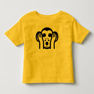 3 Wise Monkeys Kikazaru 聞 ざ horen る GEEN Kwaad Emo Kinder Shirts