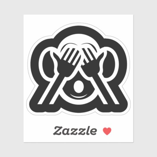 3 Wise Monkeys Mizaru 見 ざ る Zie GEEN Kwaad Emoji Sticker (Vel)