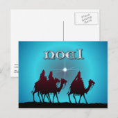 3 WISEMEN EN STAR van SHARON SHARPE Briefkaart (Voorkant / Achterkant)