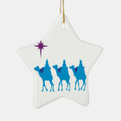 3 Wisemen Star-Ornament Keramisch Ornament (Rechts)